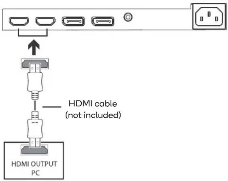Kogan KAMN34F1QULB - HDMI - 1
