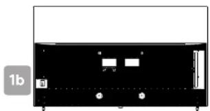 Kogan KAOD55X98JSTA - Stand assembly - 2