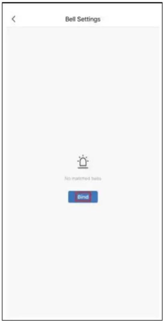 Bell Settings No matched balls Bind