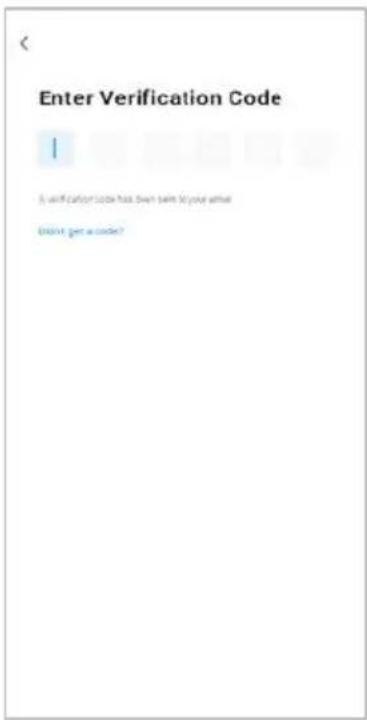 Enter Verification Code I A verification code has been sent to your email. ORIENT. I get a code?