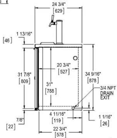 Perlick SDBR48 - DIMENSIONS - 29