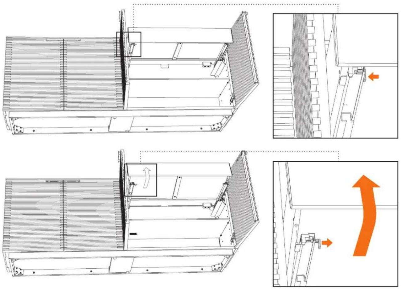 BDI Corridor 8108 - 4A. Drawer Removal - 1
