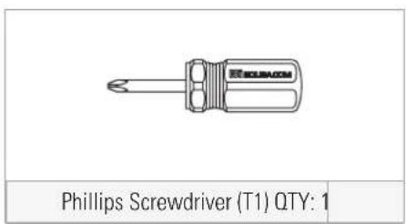 BDI Corridor 8108 - HARDWARE AND COMPONENTS - 1