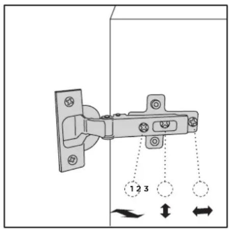 BDI Corridor 8108 - 4B. Changing the Drawer Position - 6