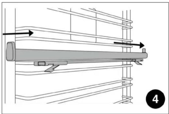 BERTAZZONI PRO304IFEPBIT - REMOVING THE GLIDES - 4