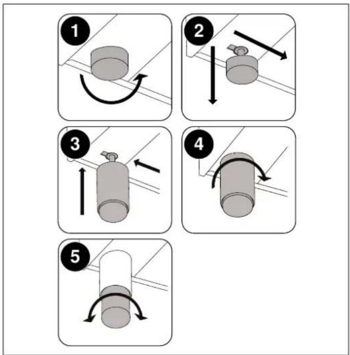 BERTAZZONI PRO304IFEPBIT - INSTALLING THE LEGS - 1