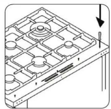 BERTAZZONI PRO365ICFEPGIT - INSTALLING BACKGUARD (OPTIONAL) - 1
