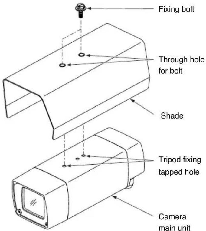 Elmo QNW4000 - Mounting method for the shade (SS-20) - 1