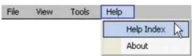 Elmo EDR-10PV - Help Menu - 1