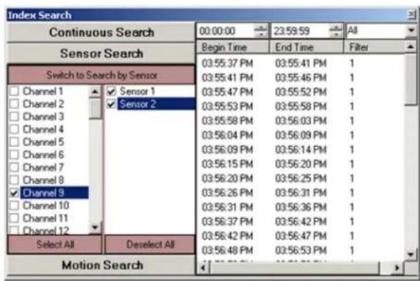 Elmo EDR-10PV - ii. Switch to Search by Channel: - 3