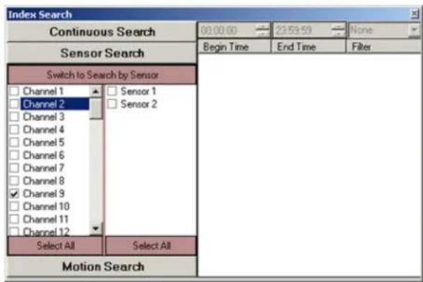 Elmo EDR-10PV - ii. Switch to Search by Channel: - 2