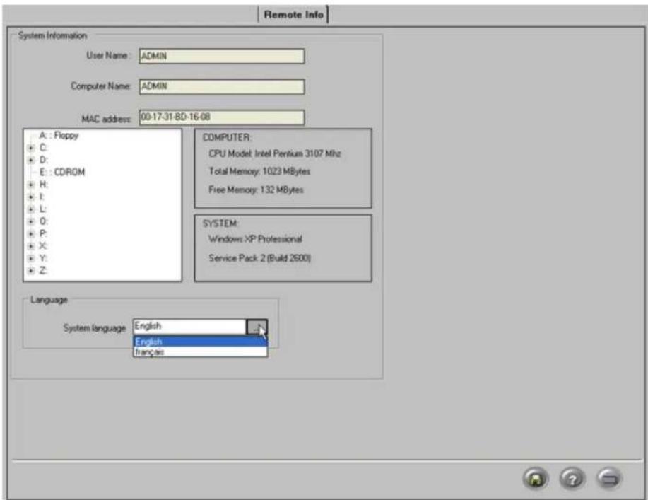 Elmo EDR-10PV - Remote Info Setup - 1