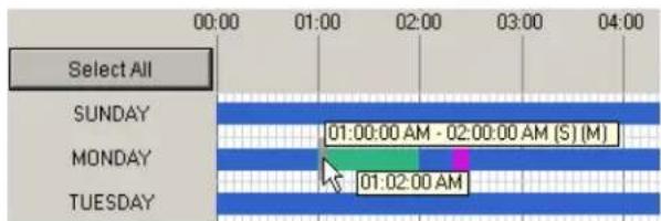 Elmo EDR-10PV - Advanced recording schedule - 1