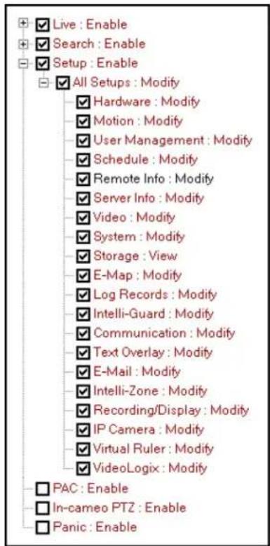 Elmo EDR-10PV - Creating new user accounts - 7