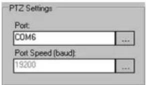 Elmo EDR-10PV - PTZ Settings - 1