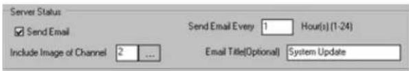 Elmo EDR-10PV - Scheduled Server Status - 1
