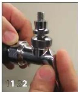 Perlick 69526-5TT - Attaching Faucets to Lucky or Panther Towers - 1