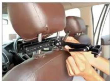 Proaim P-HDRP-01 - Car Seat Headrest Bracket Setup - 8