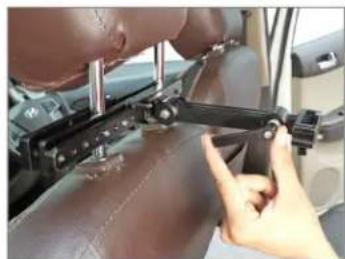 Proaim P-HDRP-01 - Car Seat Headrest Bracket Setup - 10