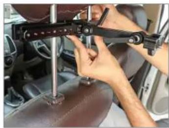 Proaim P-HDRP-01 - Car Seat Headrest Bracket Setup - 7