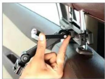 Proaim P-HDRP-01 - Car Seat Headrest Bracket Setup - 13
