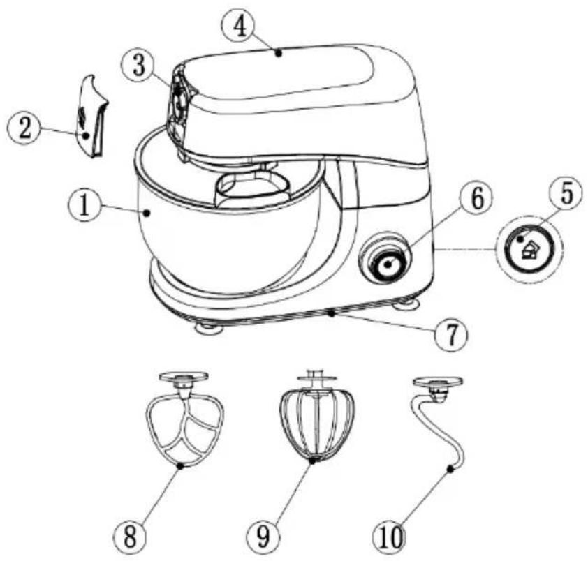 Mystery MMC-1450 - DESCRIPTION FOR COMPONENT - 1