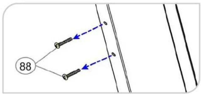 BodyCraft U1000 - Self-Tapping Screw, Flat Head - 7