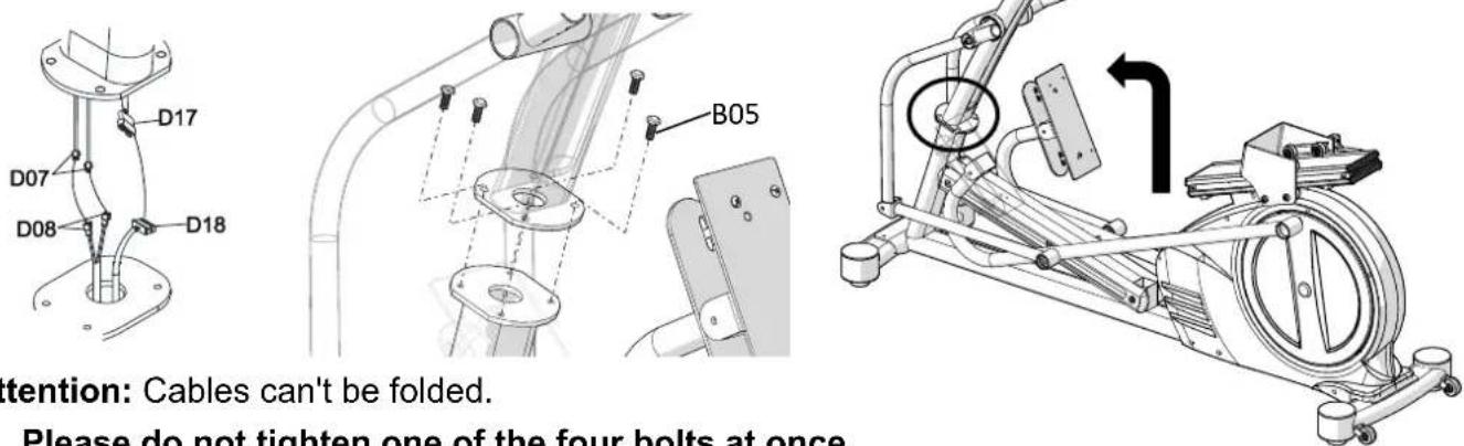 BodyCraft SCT400g - UPRIGHT POST INSTALLATION - 1