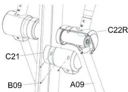 BodyCraft SCT400g - PIVOT COVER INSTALLATION - 1