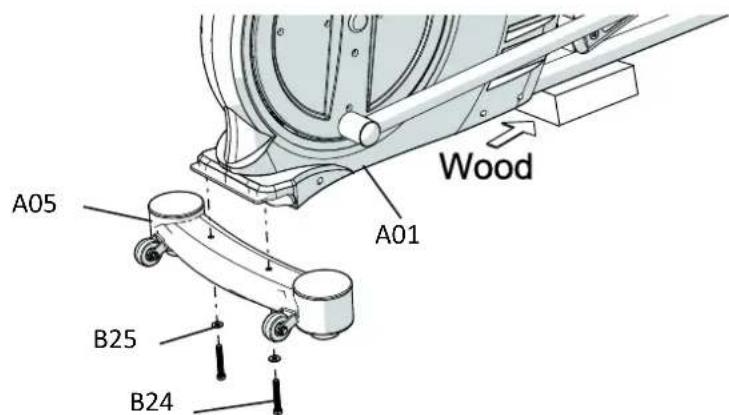 BodyCraft SCT400g - REAR STABILIZER TUBE INSTALLATION - 1