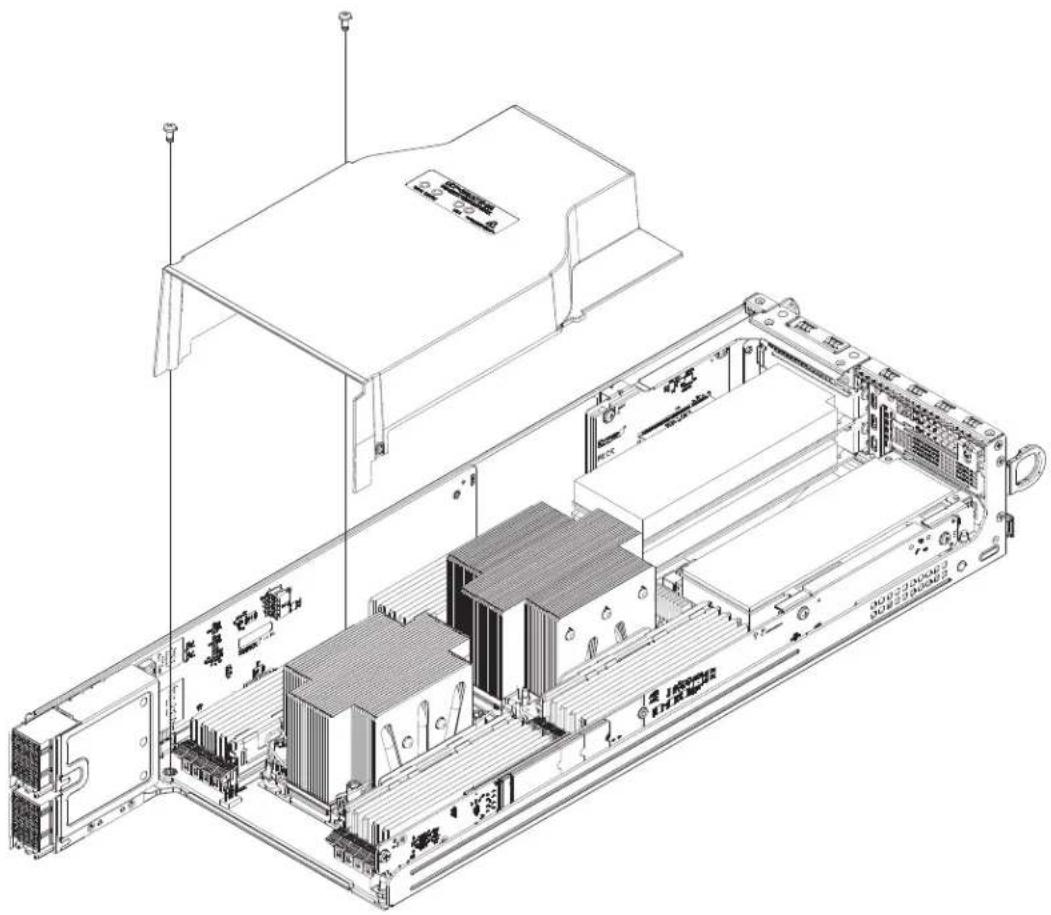 Supermicro SuperServer SYS-620BT-DNTR - Installing Air Shroud - 1