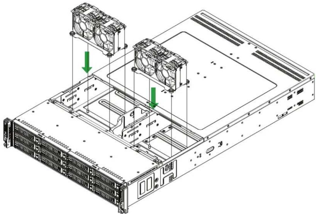 Supermicro SuperServer SYS-620BT-DNTR - Fans - 1