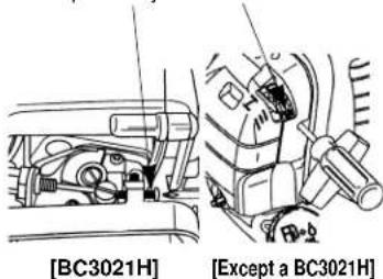 Maruyama BCF4321H - CARBURETOR ADJUSTMENT - 4