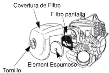 Maruyama BCF4321H - FILTRO DE AIRE - 1