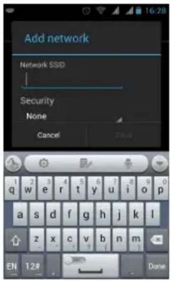 GSmart Rio R1 - To add Wi-Fi network - 1