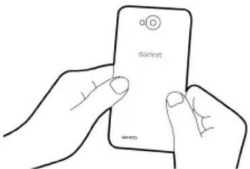 GSmart Rio R1 - To replace the back cover - 2