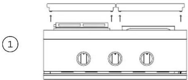 Fisher & Paykel GDSBE1-302-L - Manual lighting - 1