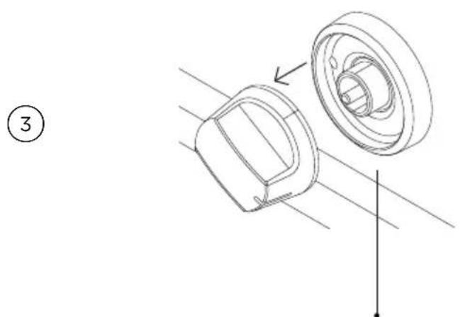 Fisher & Paykel GDSBE1-302-L - Changing the LP cylinder - 3