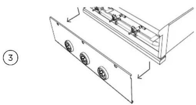Fisher & Paykel GDSBE1-302-L - Removing the valve panel - 3