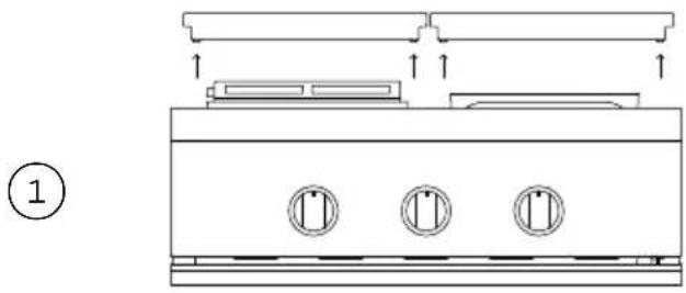 Fisher & Paykel GDSBE1-302-L - Manual lighting - 1