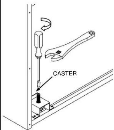 Capital COB484BG-L - CASTER ADJUSTMENT - 1