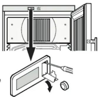 LIEBHERR GKvesf 4145 Pro - Changing the battery - 1