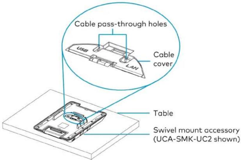 Crestron UC-MM30-Z - Connect and Dock the Tabletop Conference Device - 1