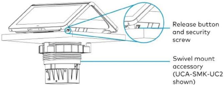 Crestron UC-MM30-Z - Lock the Tabletop Conference Device - 1