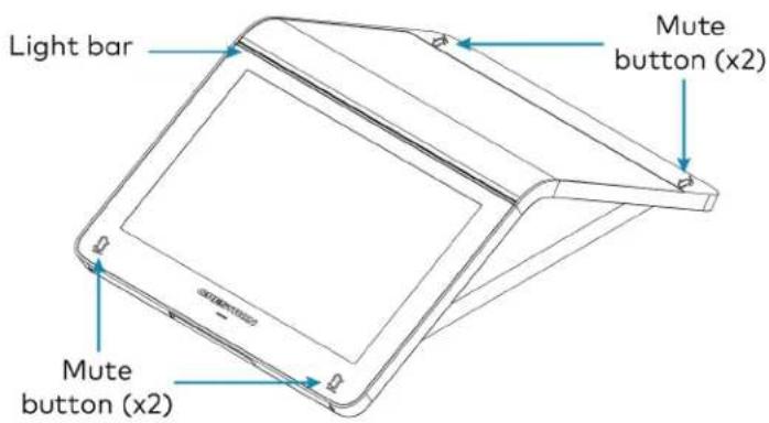 Crestron UC-MM30-Z - Buttons and Indicators - 1