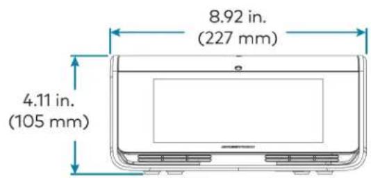 Crestron UC-MM30-Z - Tabletop Conferencing Device Specifications - 3