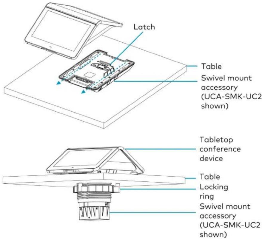 Crestron UC-MM30-Z - Dock the Tabletop Conference Device - 1