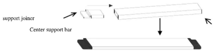 EPV PGF84WH1 - CENTER SUPPORT BAR - 1