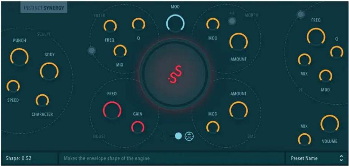 Antelope Audio Instinct Synergy - CREATIVE MODULATION REAL-TIME EFFECT - 1