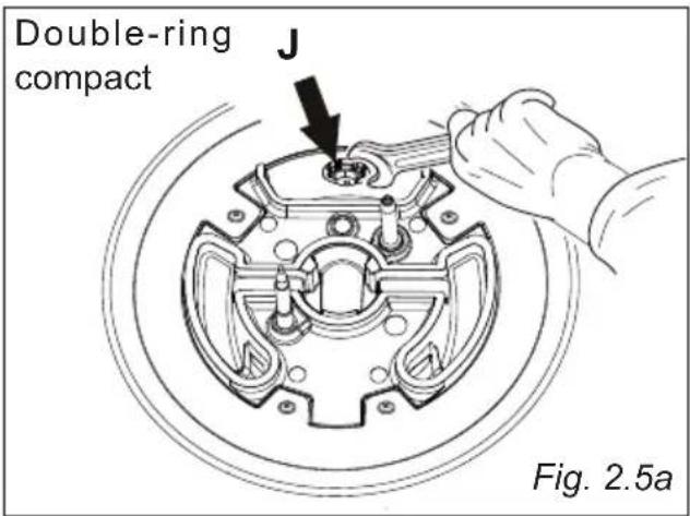 Elba Excellence EX 106 FG - ADJUSTING OF THE MINIMUM OF THE TOP BURNERS - 2